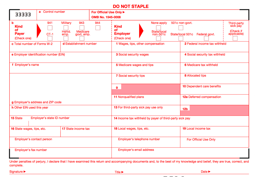 What Is A W 3 Form Everything You Need To Know