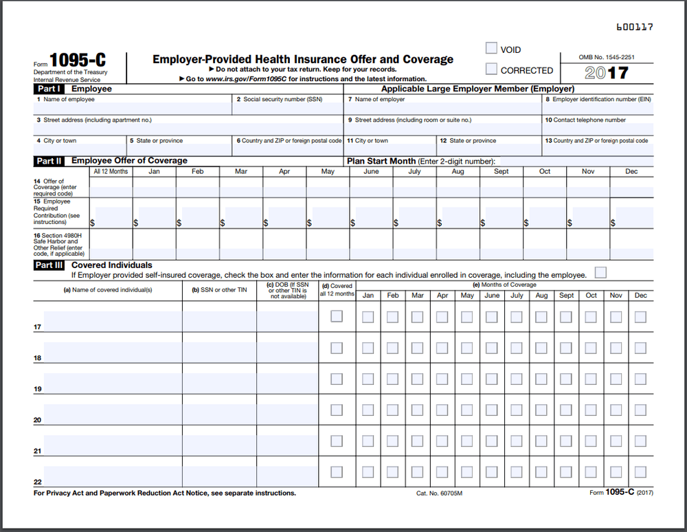 What Is Form 1095c And Do You Need It To File Your Taxes