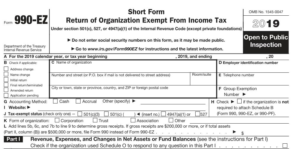 What Is Form 990 EZ And Who Qualifies For It Foundation Group Inc 