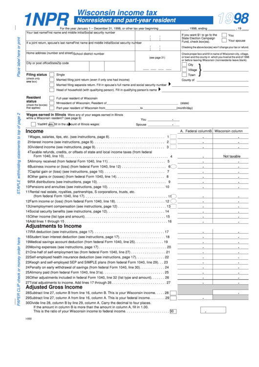 Wisconsin State Tax Forms Printable Printable Forms Free Online