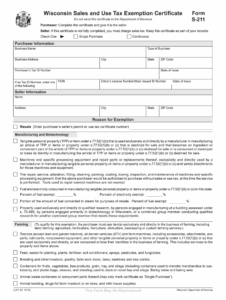 Wisconsin Tax Exempt Form Fill Out Sign Online DocHub