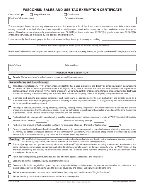 Wisconsin Tax Exempt Form Fillable Printable Forms Free Online